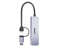 Unitek Hub 5w1 USB-A/C 5 Gbps z czytnikiem kart SD i micro SD - 1455234 - zdjęcie 2